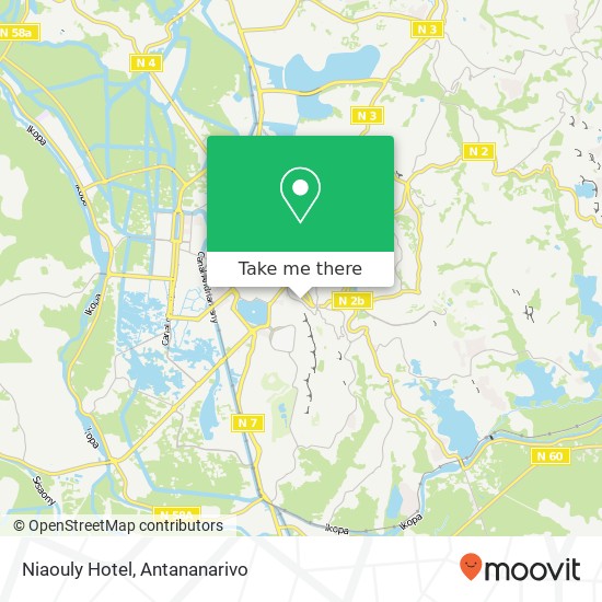 Niaouly Hotel map