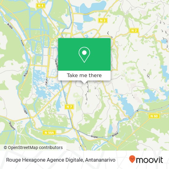 Rouge Hexagone Agence Digitale map