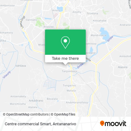 Centre commercial Smart map