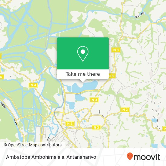 Ambatobe Ambohimalala map