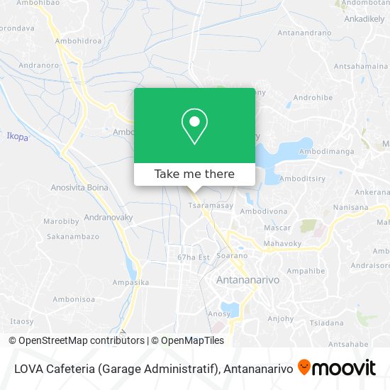 LOVA Cafeteria (Garage Administratif) map
