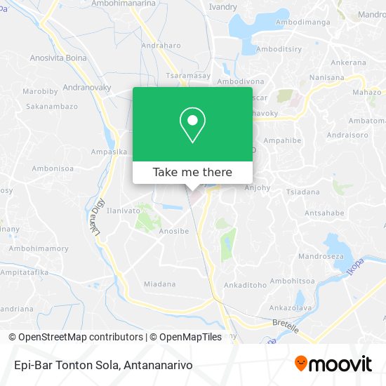 Epi-Bar Tonton Sola map