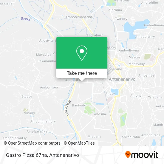 Gastro Pizza 67ha map