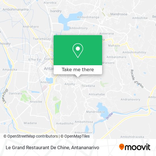 Le Grand Restaurant De Chine map