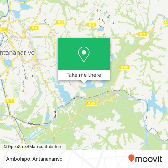 Ambohipo map