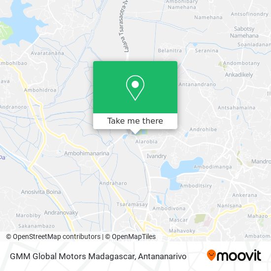 GMM Global Motors Madagascar map