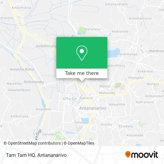 Tam Tam HQ map