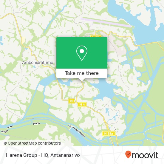 Harena Group - HQ map