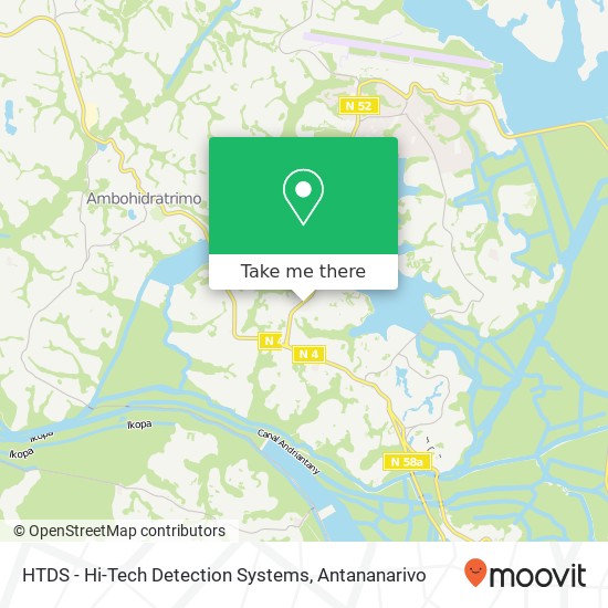 HTDS - Hi-Tech Detection Systems map