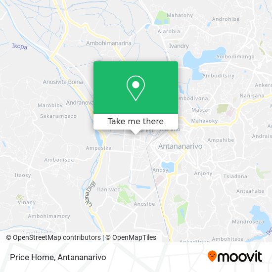Price Home map