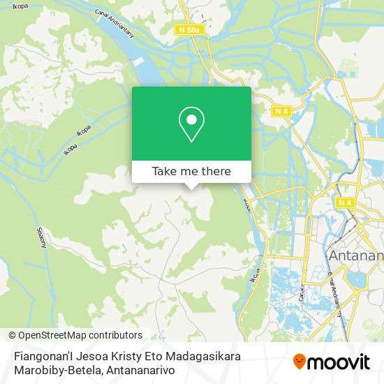 Fiangonan'I Jesoa Kristy Eto Madagasikara Marobiby-Betela map