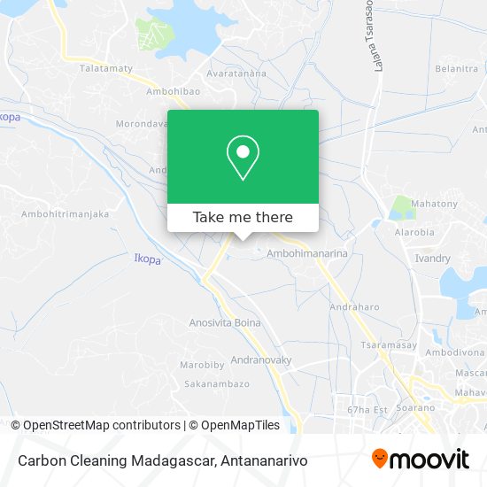 Carbon Cleaning Madagascar map