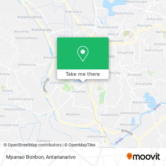 Mpanao Bonbon map