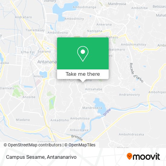 Campus Sesame map