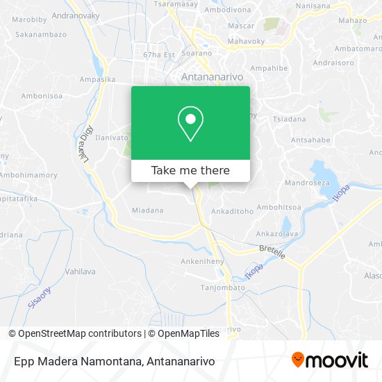 Epp Madera Namontana map
