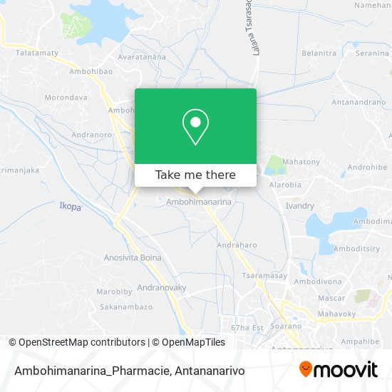 Ambohimanarina_Pharmacie map