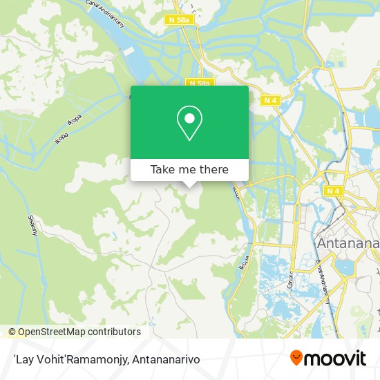 'Lay Vohit'Ramamonjy map