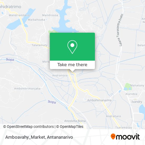 Amboavahy_Market map