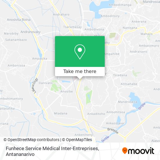 Funhece Service Médical Inter-Entreprises map