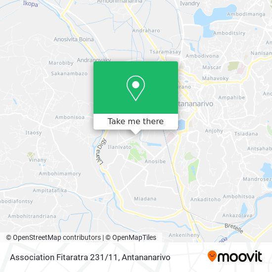 Association Fitaratra 231/11 map