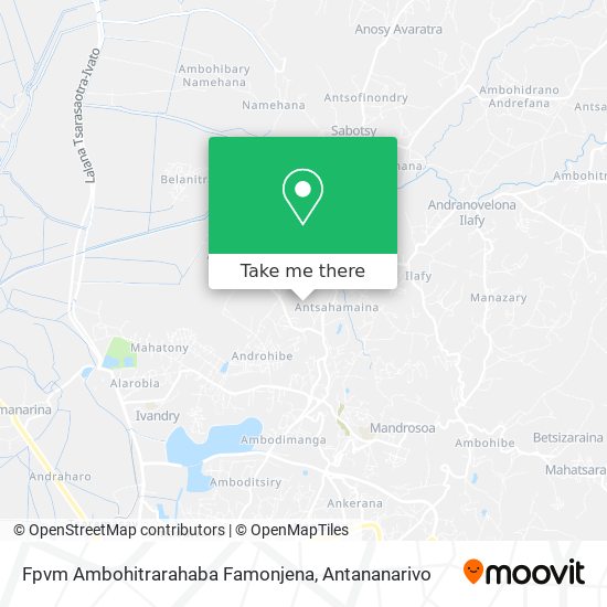 Fpvm Ambohitrarahaba Famonjena map