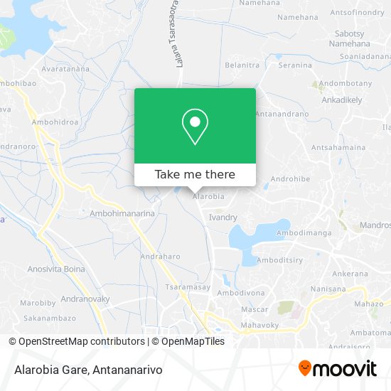 Alarobia Gare map