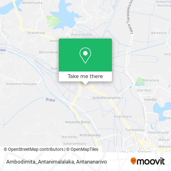 Ambodimita_Antanimalalaka map