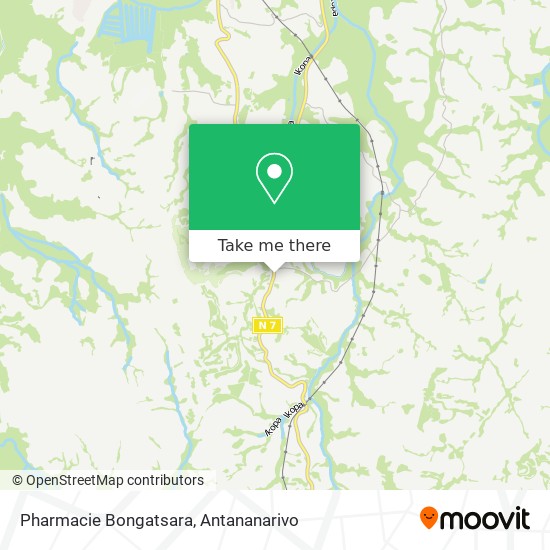 Pharmacie Bongatsara map