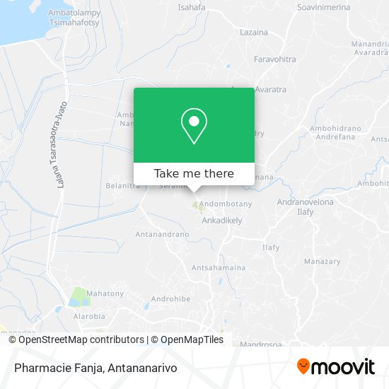 Pharmacie Fanja map