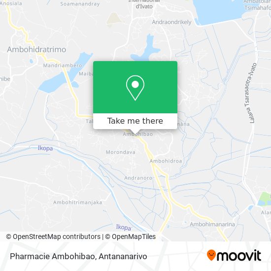 Pharmacie Ambohibao map