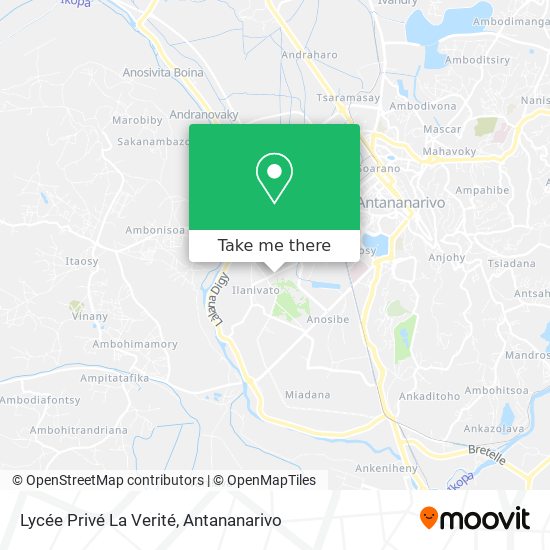 Lycée Privé La Verité map