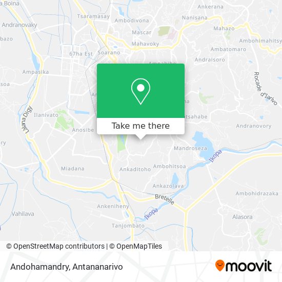 Andohamandry map
