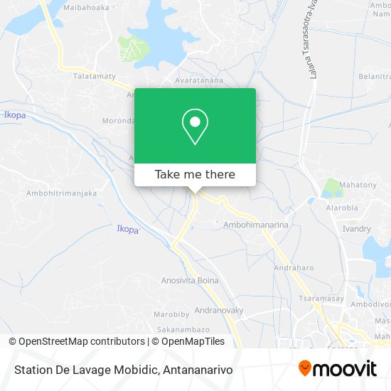 Station De Lavage Mobidic map