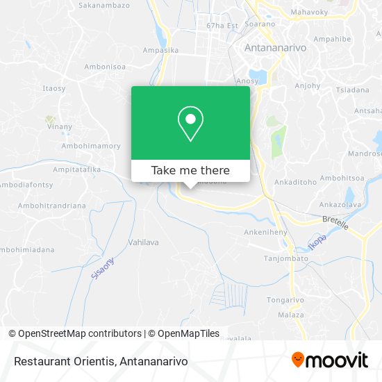 Restaurant Orientis map