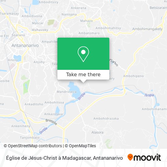 Église de Jésus-Christ à Madagascar map