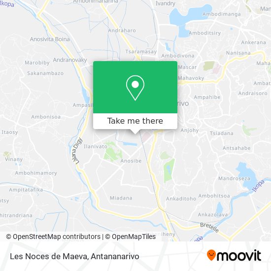 Les Noces de Maeva map