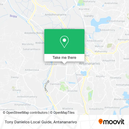 Tony Danielos-Local Guide map