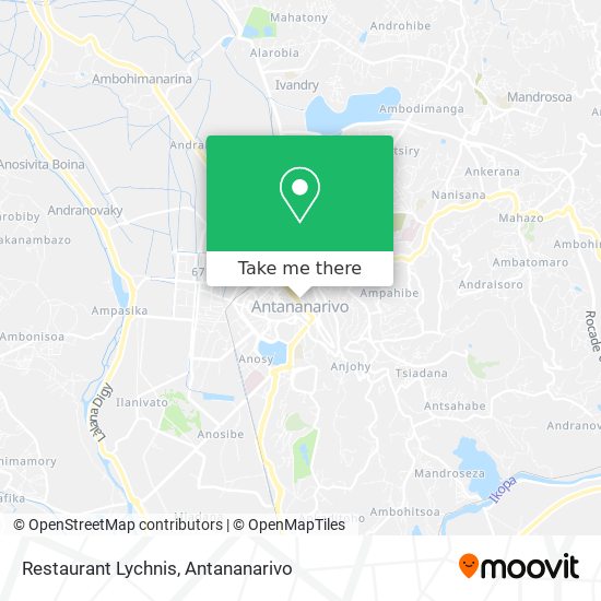 Restaurant Lychnis map