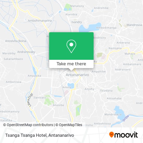 Tsanga Tsanga Hotel map