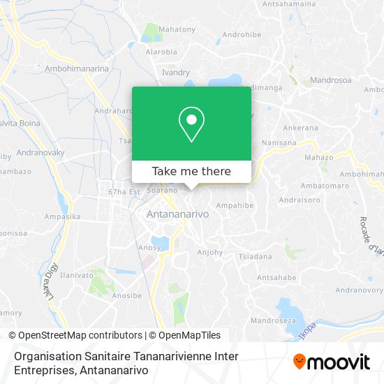 Organisation Sanitaire Tananarivienne Inter Entreprises map