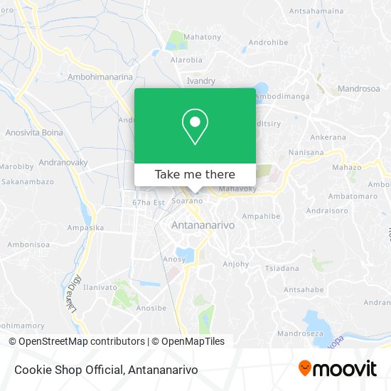 Cookie Shop Official map