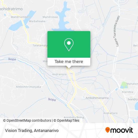 Vision Trading map