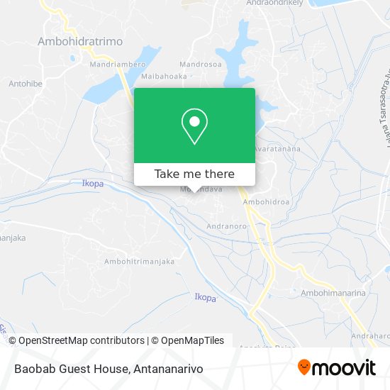 Baobab Guest House map