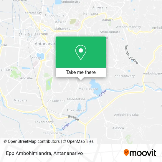 Epp Ambohimiandra map