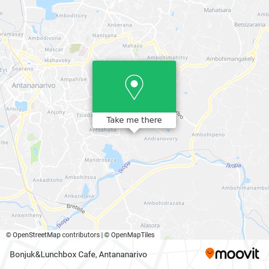 Bonjuk&Lunchbox Cafe map