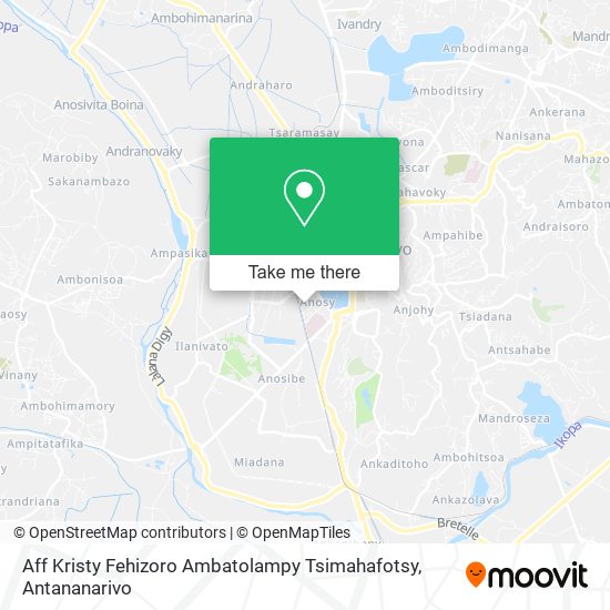 Aff Kristy Fehizoro Ambatolampy Tsimahafotsy map