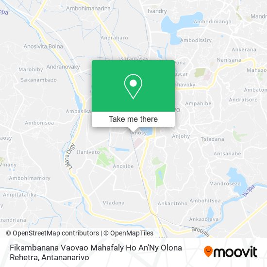 Fikambanana Vaovao Mahafaly Ho An'Ny Olona Rehetra map