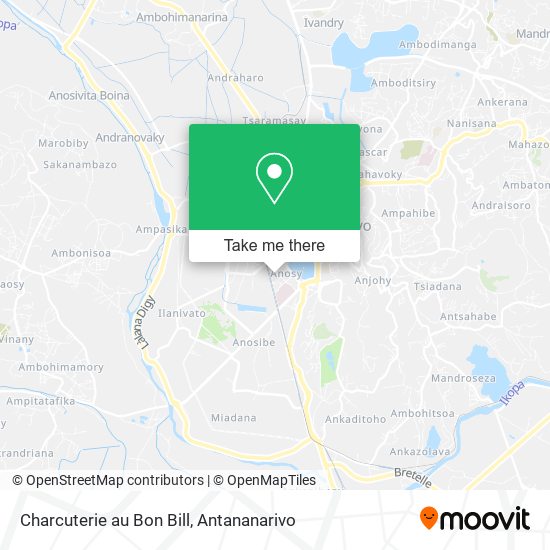 Charcuterie au Bon Bill map
