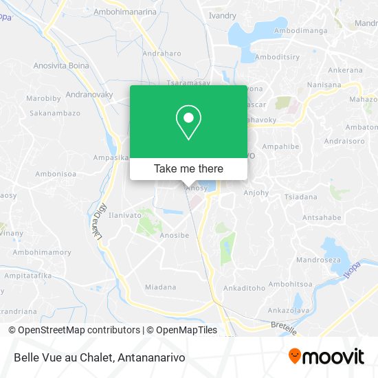 Belle Vue au Chalet map