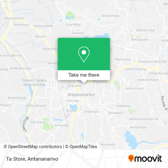 Ta Store map